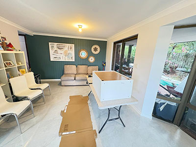 Professional furniture assembly in Perth